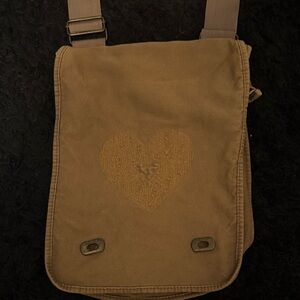 Stylish Tan Messenger Bag